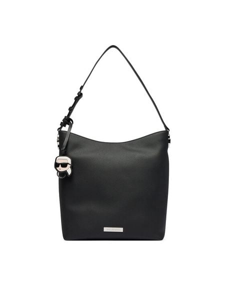 KARL LAGERFELD Torebka B3W30123 Czarny. Czarne torebki klasyczne KARL LAGERFELD, bez wzorów, ze skóry, bez dodatków. Za 806.99 zł.