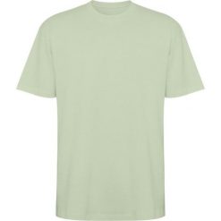Koszulka Z Krótkim Rękawem Dla Dorosłych Unisex Bull Oversized. Zielone bluzki ROLY, bez wzorów, sportowe, bez kołnierzyka, bez ramiączek. Za 51.99 zł.