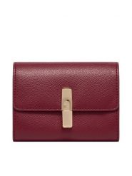 Furla Portfel Iride S WP00564 ARE000 CN CGQ00 Bordowy. Czerwone portfele Furla, bez wzorów, ze skóry. Za 659.99 zł.