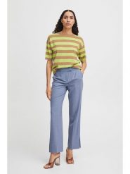 B.young Sweter w kolorze jasnobrązowo-zielonym rozmiar: L. Brązowe swetry b.young, l, bez wzorów, bez ramiączek. Za 52.95 zł.
