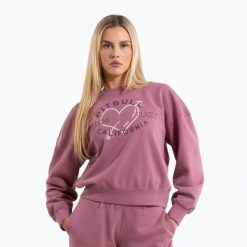 Bluza damska Pitbull Manzanita Heart Crewneck Sweatshirt. Czerwone bluzy PITBULL, l, bez wzorów, z bawełny, bez kaptura. Za 159.99 zł.