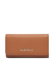 Valentino Portfel Brixton VPS7LX113 Brązowy. Brązowe portfele Valentino, bez wzorów, ze skóry. Za 249.99 zł.