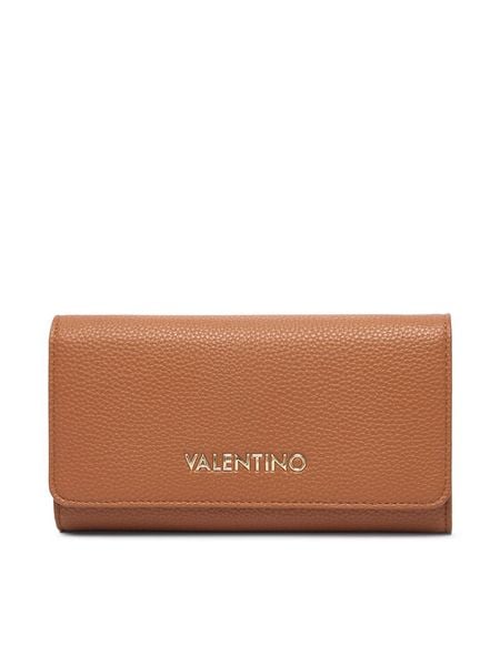 Valentino Portfel Brixton VPS7LX113 Brązowy. Brązowe portfele Valentino, bez wzorów, ze skóry. Za 180.99 zł.