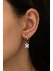 Lodie Silver Kolczyki-kreole z cyrkoniami rozmiar: onesize. Szare kolczyki Lodie Silver, z cyrkonią, srebrne. Za 56.99 zł.