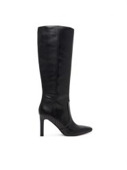 Guess Kozaki FLFHAR LEA11 Czarny. Czarne kozaki Guess, bez obcasa, na słupku, bez zapięcia. Za 1,059.00 zł.