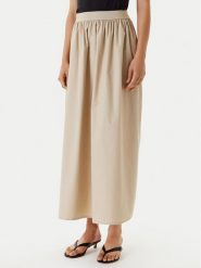 United Colors Of Benetton Spódnica maxi 4TPUD004I Beżowy Regular Fit. Brązowe spódnice United Colors of Benetton, xl, bez wzorów, z bawełny, maxi. Za 209.99 zł.