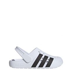 Klapki Adilette Clog 2.0. Białe klapki Adidas, bez wzorów, bez obcasa. Za 199.00 zł.