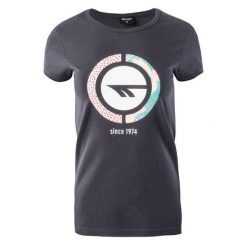 T-shirt Damski Lady Defi. Szare t-shirty Hi-tec, m, bez wzorów, bez kołnierzyka, bez ramiączek. Za 64.99 zł.