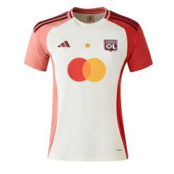 Koszulka Olympique Lyonnais 24/25 Third. Białe bluzki Adidas, s, bez wzorów, z materiału, sportowe, bez kołnierzyka, bez ramiączek. Za 449.00 zł.