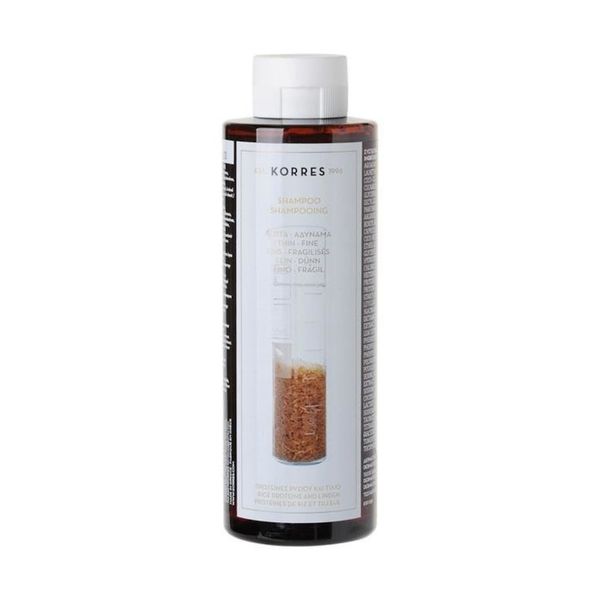 KORRES Rice proteins & Linden Szampon do włosów cienkich Szampony 250 ml. Szampony do włosów KORRES. Za 60.00 zł.