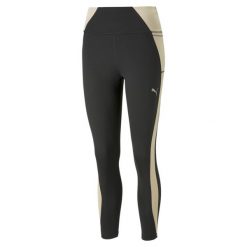 Legginsy Sportowe Damskie Puma Evostripe 7/8. Brązowe legginsy Puma, xs, bez wzorów, z dresówki. Za 140.99 zł.