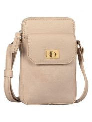 Tom Tailor Torebka "Taya" w kolorze beżowym na telefon - 12,5 x 20 x 3,5 cm rozmiar: onesize. Brązowe torby na ramię Tom Tailor, bez wzorów, z materiału, przez ramię, bez dodatków. Za 65.99 zł.