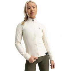 Damska kurtka rowerowa softshell Kolarstwo Siroko J1 Garden. Brązowe kurtki sportowe SIROKO, bez wzorów, z materiału, bez kaptura, rowerowe. Za 400.00 zł.