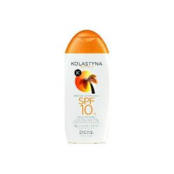Kolastyna Opalanie Wodoodporna Emulsja do opalania SPF 10 200ml. Kremy do opalania marki Kolastyna. Za 14.00 zł.