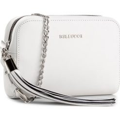 Torebka BELLUCCI - R-343 Bianco. Białe torebki klasyczne Bellucci, bez wzorów, ze skóry, bez dodatków. Za 289.00 zł.