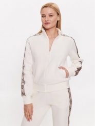 Guess Bluza V2YQ16 KB3P2 Écru Regular Fit. Bluzy Guess, xl, z aplikacjami, z bawełny, bez kaptura. Za 219.99 zł.
