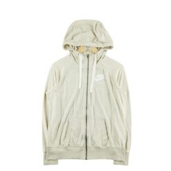 Second life - Damska bluza z kapturem w kolorze beżowym - Stan dobry. Brązowe bluzy Nike, bez wzorów, z kapturem. Za 84.56 zł.