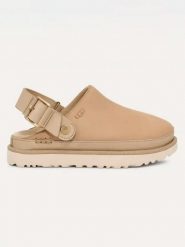 UGG Kapcie "Goldenstar Villa" w kolorze beżowym rozmiar: 40. Brązowe obuwie domowe UGG, bez wzorów, bez zapięcia. Za 614.96 zł.