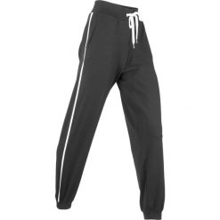 Spodnie sportowe, długie, Level 1 bonprix czarny melanż. Spodnie dresowe marki bonprix. Za 44.99 zł.