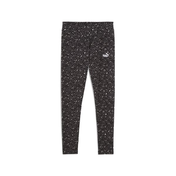 Damskie legginsy Essentials ze zwierzęcym nadrukiem PUMA. Czarne legginsy Puma, bez wzorów. Za 169.00 zł.
