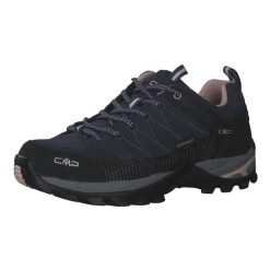 Buty trekkingowe damskie, Rigel Low. Czarne trekkingi CMP, z materiału, przed kostkę, trekkingowe. Za 408.05 zł.
