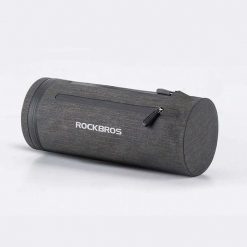 Sakwa, torba rowerowa na kierownicę Rockbros AS-051. Szare torby na ramię ROCKBROS, bez wzorów, z materiału, na ramię, bez dodatków. Za 99.99 zł.