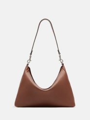 Liebeskind Berlin Skórzana torebka "Abigail" w kolorze jasnobrązowym - 32 x 24 x 13 cm rozmiar: onesize. Brązowe torby na ramię Liebeskind Berlin, bez wzorów, z materiału, na ramię, bez dodatków. Za 590.20 zł.