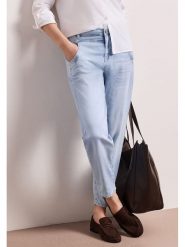 Street One Dżinsy - Tapered fit - w kolorze błękitnym rozmiar: W30/L28. Niebieskie jeansy Street One, l, bez wzorów. Za 179.95 zł.