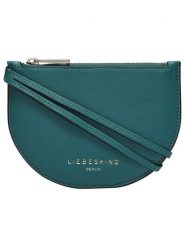 LIEBESKIND BERLIN Skórzana torebka w kolorze morskim - 14 x 10 x 1 cm rozmiar: onesize. Niebieskie torby na ramię Liebeskind Berlin, bez wzorów, z materiału, na ramię, bez dodatków. Za 101.45 zł.