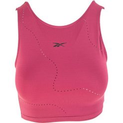 Podkoszulek Reebok TS Lux Perform, Kobiety. Fioletowe koszulki sportowe Reebok, bez wzorów, z nylonu, bez ramiączek. Za 190.00 zł.