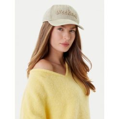 Czapka z daszkiem Weekend Max Mara. Brązowe czapki Weekend Max Mara, bez wzorów. Za 359.99 zł.