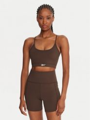 Reebok Biustonosz sportowy Reebok X Ewa Chodakowska RK25312CCW Brązowy. Brązowe bielizna sportowa Reebok, l, bez wzorów, z syntetyku. Za 179.99 zł.