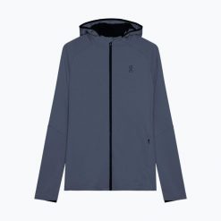Bluza do biegania damska On Climate Zip Hoodie. Niebieskie bluzy On, bez wzorów, bez kaptura. Za 509.99 zł.