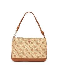 Guess Kosmetyczka PW7576 P6322 Brązowy. Brązowe kufry i kosmetyczki Guess, z aplikacjami, z syntetyku, bez dodatków. Za 264.99 zł.