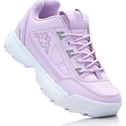 Sneakersy Kappa na podeszwie platformie bonprix w kolorze bzu. Obuwie sportowe bonprix. Za 169.99 zł.