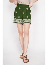 ASSUILI Szorty w kolorze khaki rozmiar: 36. Brązowe szorty Assuili, bez wzorów. Za 65.99 zł.