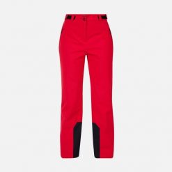 Spodnie narciarskie damskie Rossignol Strawpile Insulated. Czerwone spodnie narciarskie Rossignol, bez wzorów, narciarskie. Za 669.99 zł.