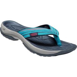 KEEN Damskie japonki Kona Flip Lake Green / Dress s Blue Dress s (rozmiar 38). Niebieskie klapki Keen, bez wzorów, z materiału, bez obcasa. W wyprzedaży za 163.00 zł.