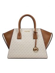 Michael Kors Torebka w kolorze kremowo-karmelowym - 43 x 23 x 18 cm rozmiar: onesize. Brązowe torby na ramię Michael Kors, bez wzorów, z materiału, przez ramię, bez dodatków. Za 861.99 zł.