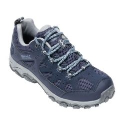 Damskie buty trekkingowe Regatta Edgepoint IV. Niebieskie trekkingi Regatta, z materiału, trekkingowe. Za 290.00 zł.