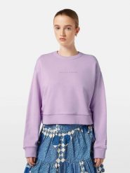 Scotch & Soda Bluza w kolorze lawendowym rozmiar: L. Różowe bluzy Scotch & Soda, l, bez wzorów, z bawełny, bez kaptura. Za 148.61 zł.