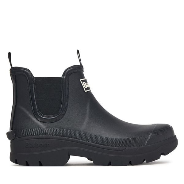 Kalosze Barbour. Czarne kalosze Barbour, bez wzorów. Za 399.99 zł.