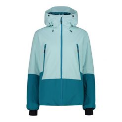 Kurtka damska narciarska CMP 34W2506. Zielone kurtki narciarskie CMP, l, bez wzorów, z lycry, z kapturem, narciarskie, primaloft. Za 849.99 zł.