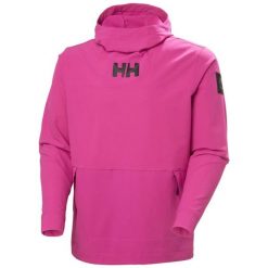 Bluza z kapturem Helly Hansen Ullr D Shield 2.0. Czerwone bluzy Helly Hansen, na zimę, bez wzorów, z kapturem. W wyprzedaży za 693.30 zł.