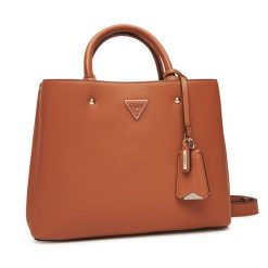 Torebka Guess. Brązowe torebki klasyczne Guess, z aplikacjami, bez dodatków. Za 659.99 zł.