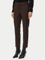 Marella Spodnie materiałowe Esordio 2623136201 Brązowy Regular Fit. Brązowe spodnie materiałowe Marella, bez wzorów, z materiału. Za 849.99 zł.