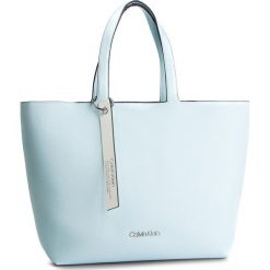 Torebka CALVIN KLEIN - Neat Ew Shopper K60K605056 458. Niebieskie shopper Calvin Klein, bez wzorów, ze skóry ekologicznej, bez dodatków. W wyprzedaży za 439.00 zł.
