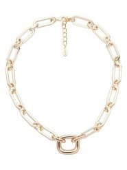 U.S. Polo Assn. Pozłacany naszyjnik - dł. 46 cm rozmiar: onesize. Żółte naszyjniki U.S. Polo Assn., metalowe. Za 130.99 zł.