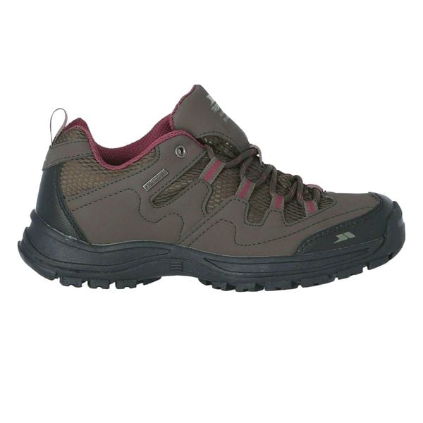 Buty Turystyczne Damskie Mitzi Low Cut. Czarne trekkingi Trespass, z materiału, trekkingowe. Za 555.99 zł.