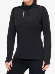 Bluza z zamkiem 1/2 damska Inov-8 Adventure Mid Half Zip. Czarne bluzy Inov-8, l, bez wzorów, z materiału, bez kaptura. Za 395.99 zł.